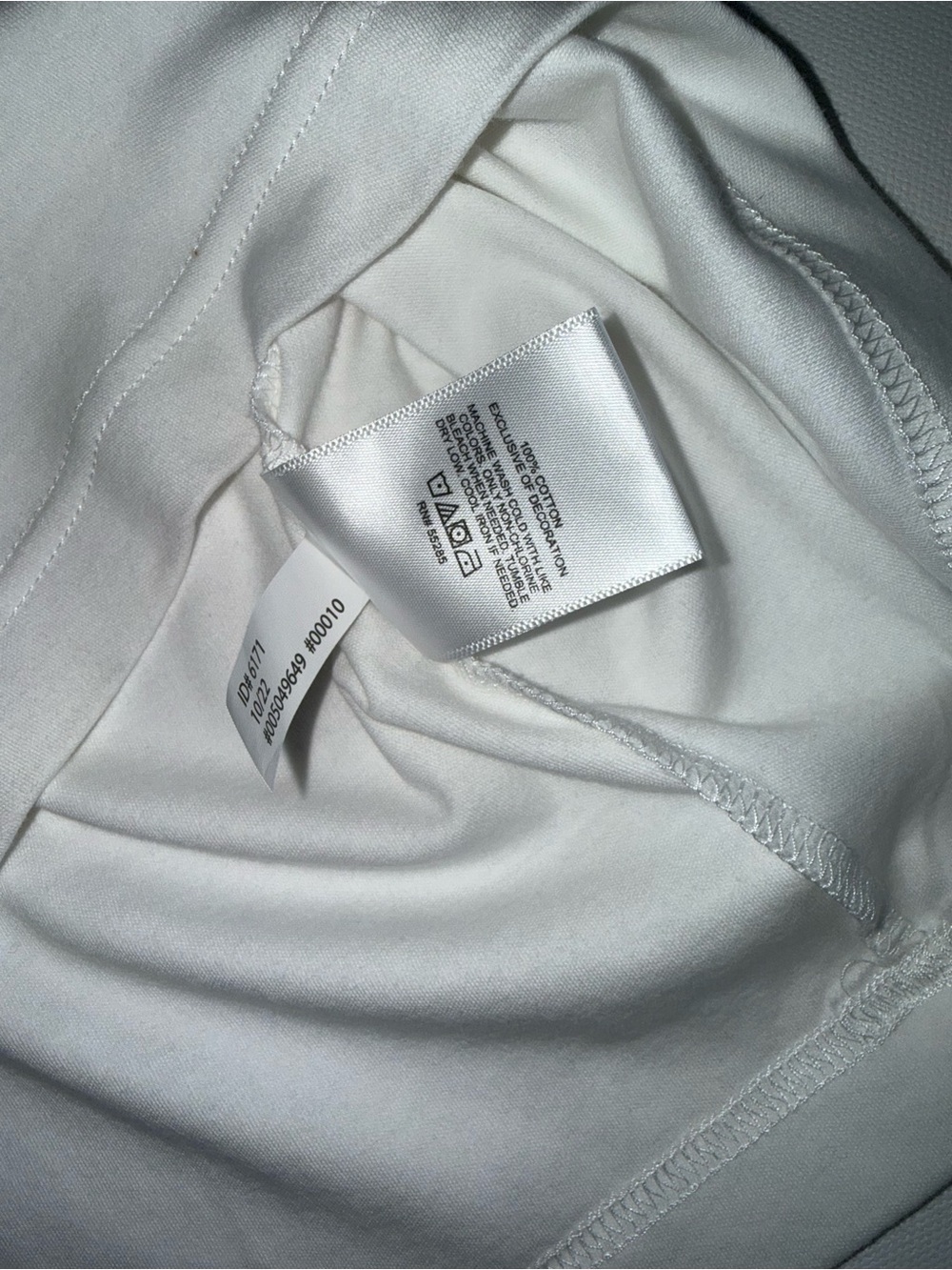Express Men's White Black Contrast Polo Shirt Size XS - Picture 4 of 7